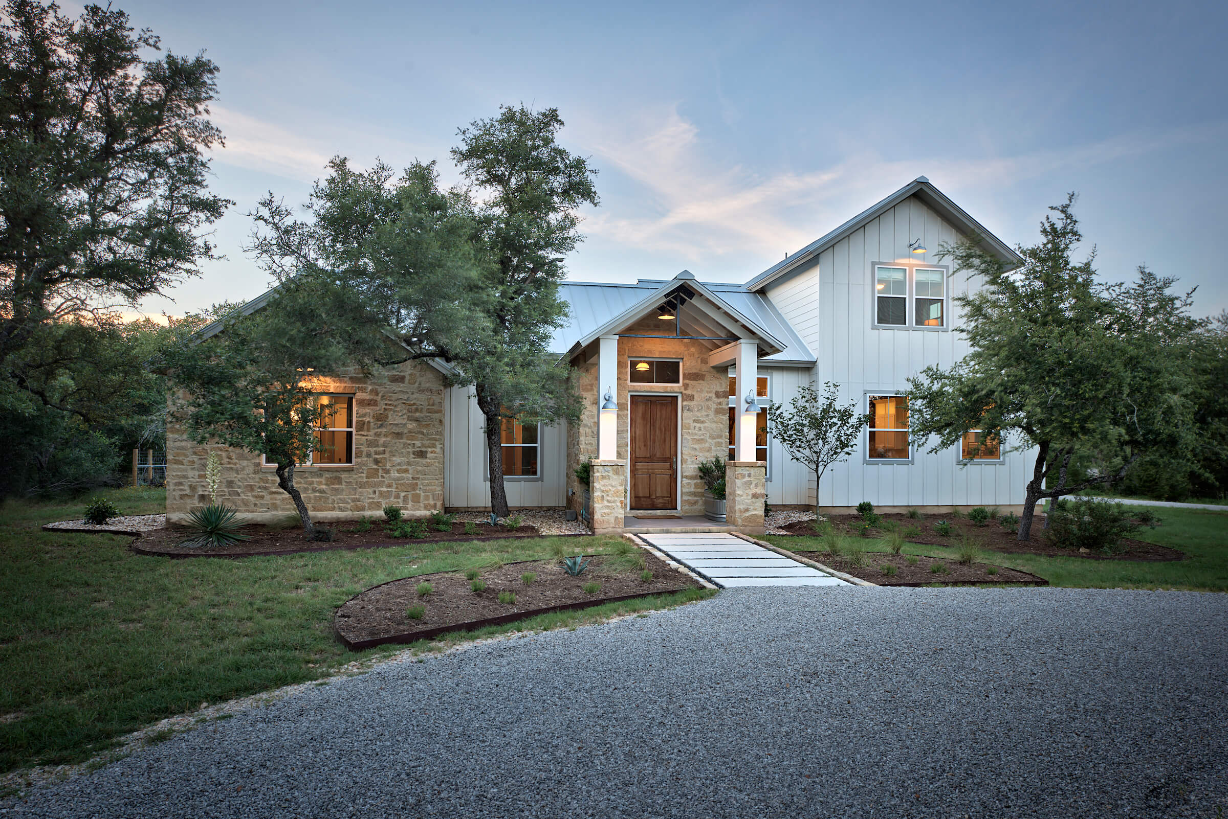 Schmidt Custom Homes Driftwood Farmhouse